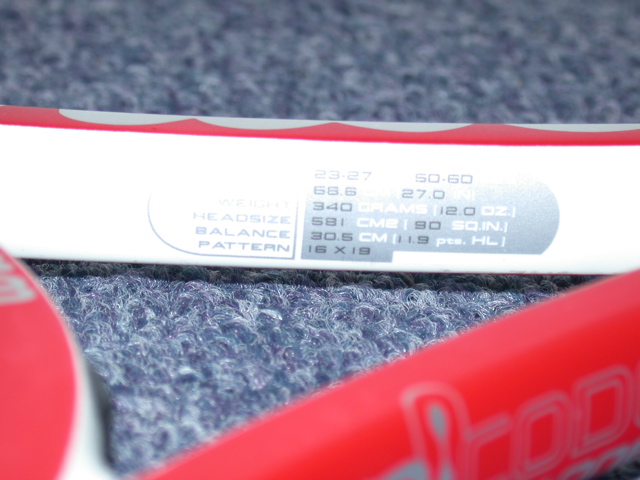 Roger Federer Wilson nSix-One Tour 90