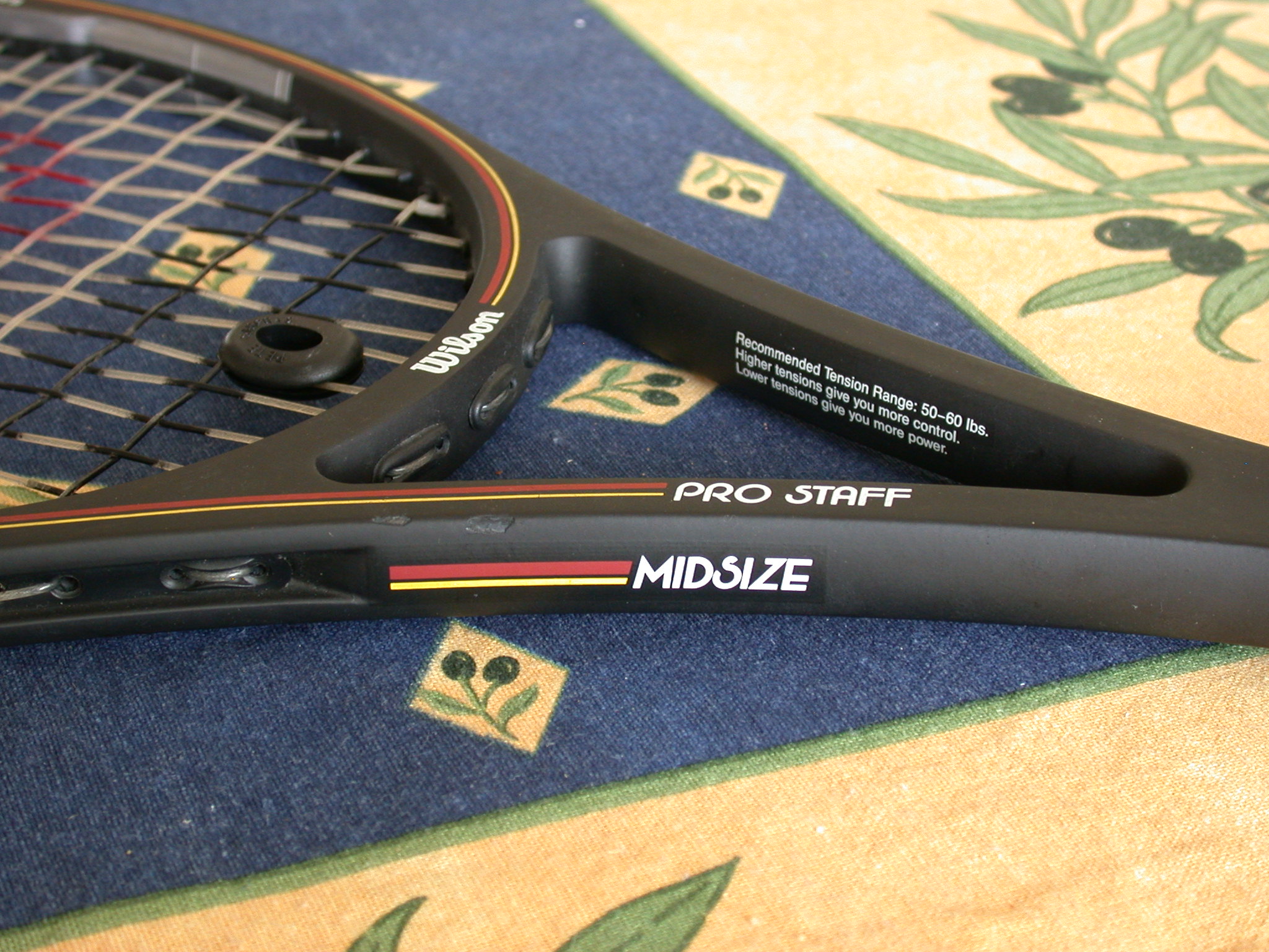 Pete Sampras racquet