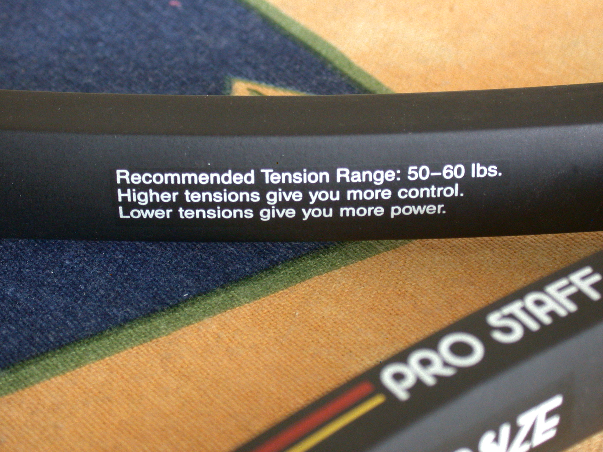 Pete Sampras racquet